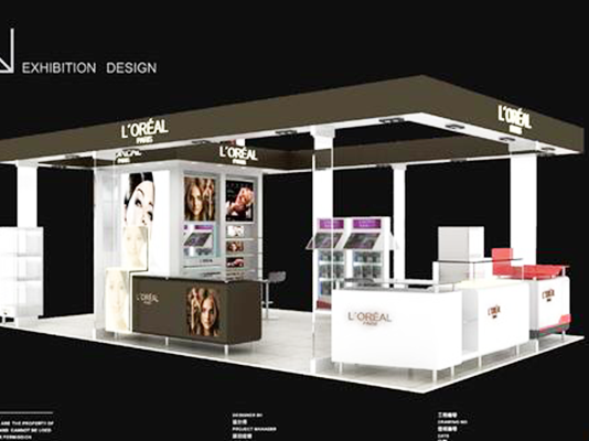 定制化妆品展柜 定制化妆品展柜